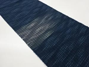 手織り紬抽象模様織出し名古屋帯